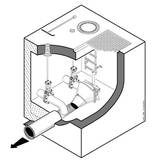 0121t Régulateur Vortex conique – Implantation sèche